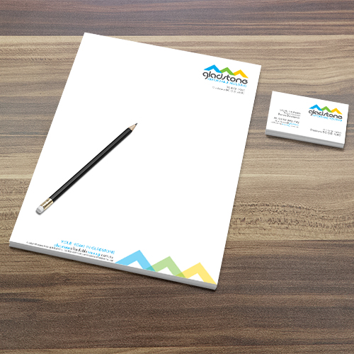 Gladstone Affordable Housing Stationery Evolve Marketing